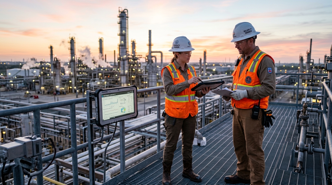 Industrial operations agent shift handover briefing consolidating DCS alarm overrides, active LOTO permits, and cryptographic supervisor sign-off
