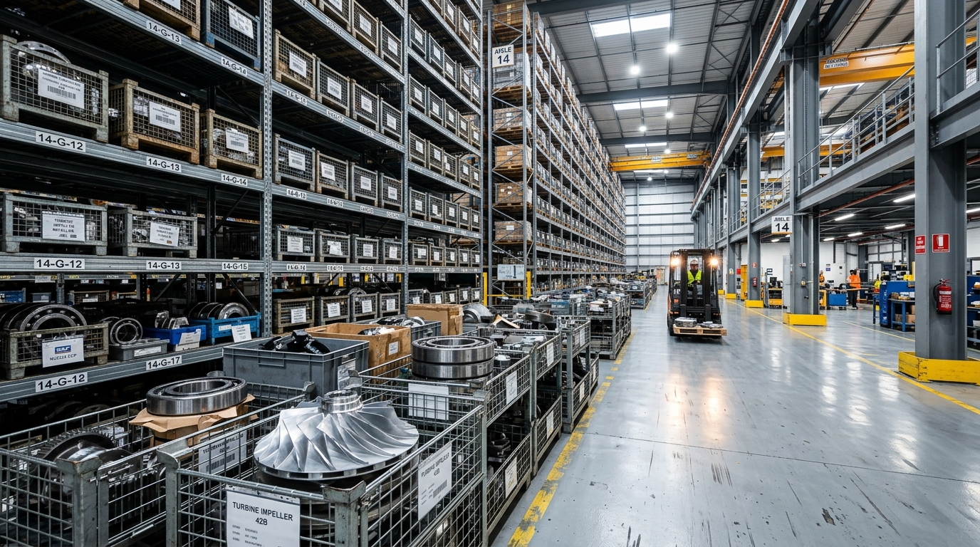 Poisson discrete probability distribution for rare critical spare parts demand paired with Economic Order Quantity (EOQ) carrying cost optimization
