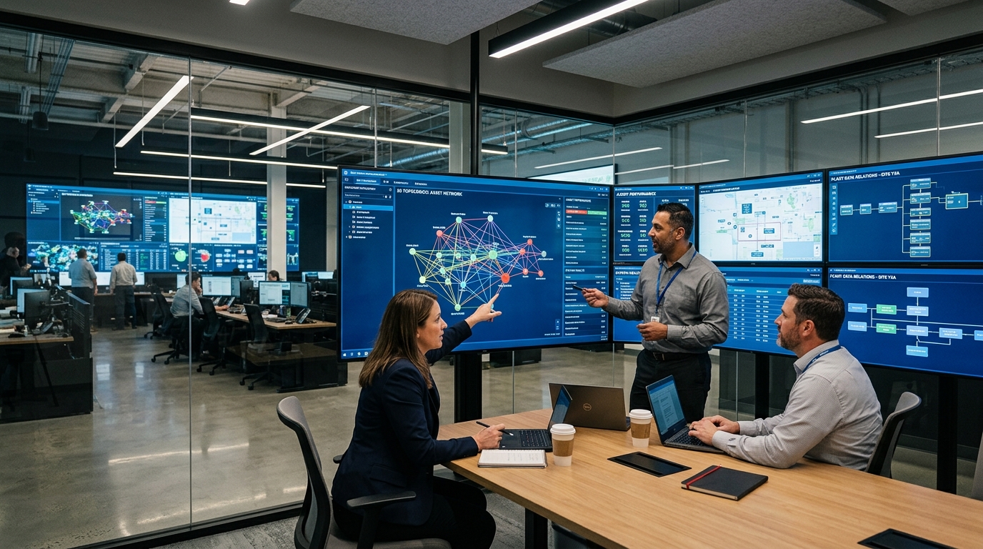 Automated ETL pipeline migrating relational IBM Maximo SQL tables into a high-performance connected Property Graph schema in 14 days